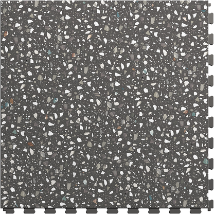 Terrazzo Dark Gray Luxury Tile Case - Sample Detail
