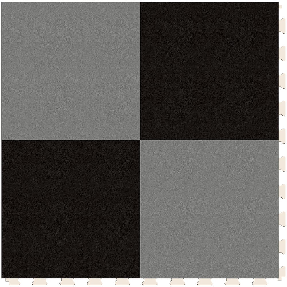 Black & Silver Luxury Tile Case - Sample Detail