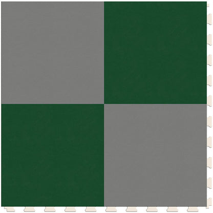 Silver & Green Luxury Tile Case - Sample Detail