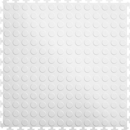 Closeout White Coin Tile - Default Title (Main Product View)