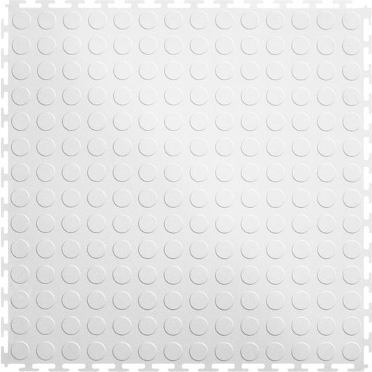 Closeout White Coin Tile - Default Title (Main Product View)