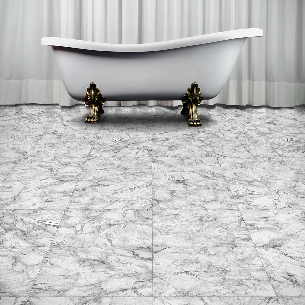 1 Closeout White Marble Luxury Vinyl Case