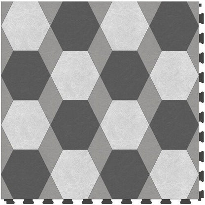 York Dark Gray Luxury Tile Case - Sample Detail