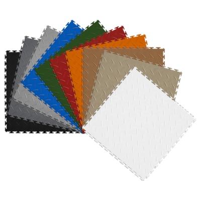 American Floor Tile color options for custom garage floor designs